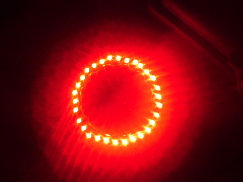 Led тюнінг задніх фар 4