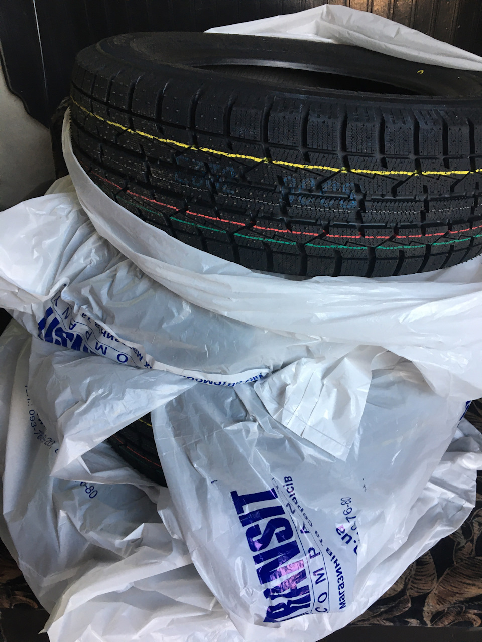 Купив гуму Toyo R14 зима 3