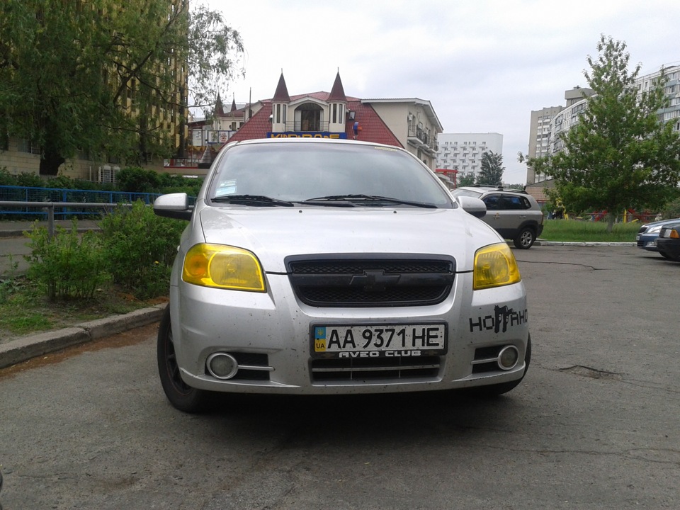Chevrolet Aveo 1,6 Сріблястий з чорним, а тепер ще й з ЖОВТИМ! 3