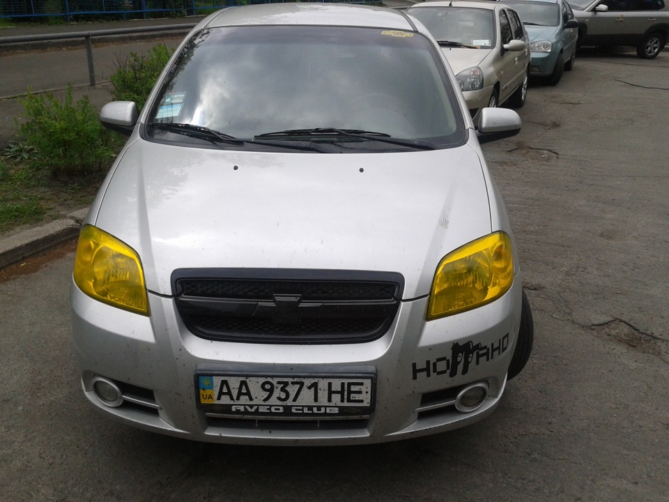 Chevrolet Aveo 1,6 Сріблястий з чорним, а тепер ще й з ЖОВТИМ! 4