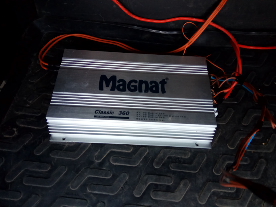 Встановив підсилювач MAGNAT CLASSIC 360 4