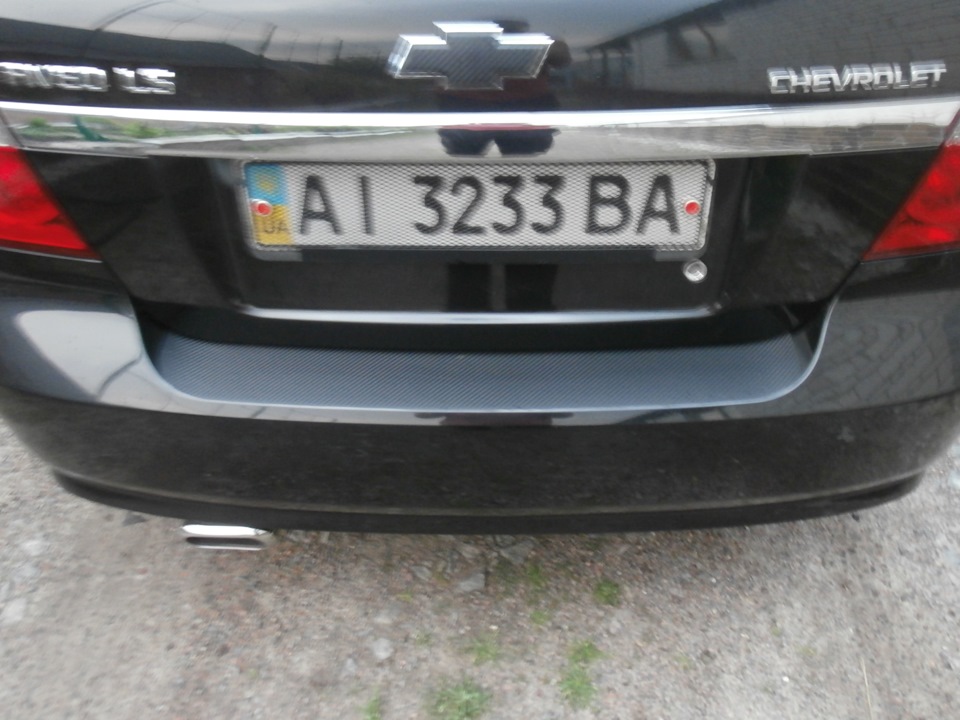 Карбон на бампер... 4