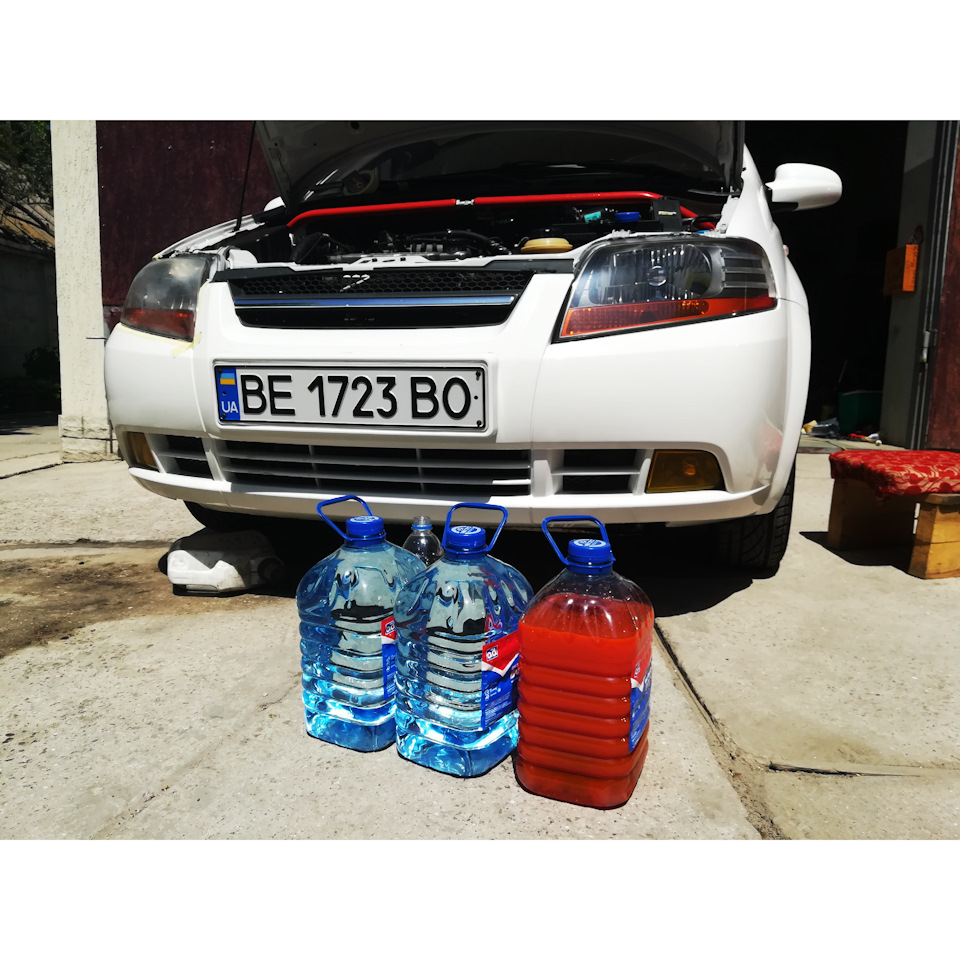 ЗАМІНА АНТИФРИЗУ 3