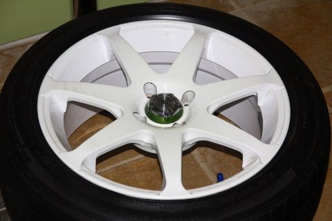 Продам літо гуму 205/45/R16, диски RAYS Versus campionato SS7 R16х7 4x100 ET42, білі 3