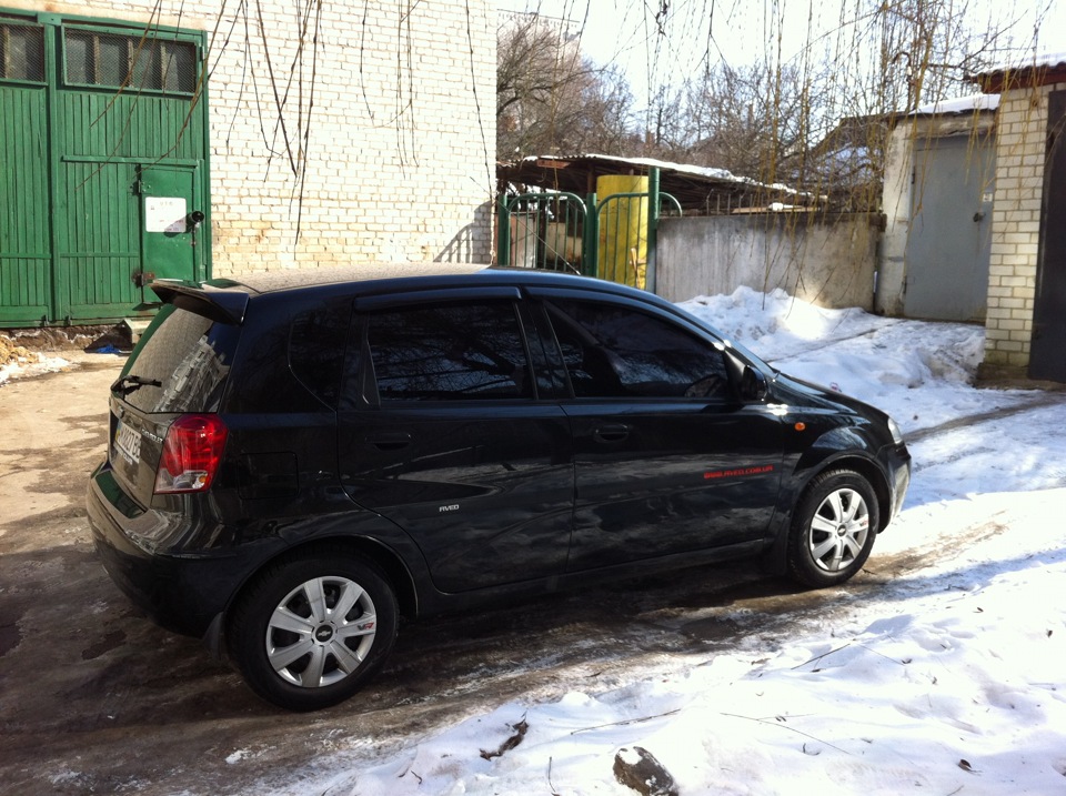 Трохи фоток зимової після установки спойлера 3