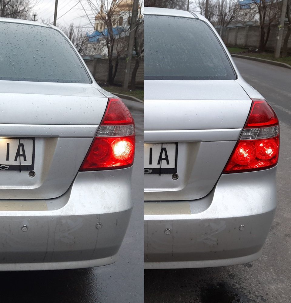 Частина №1. American style # Подвійні габарити задніх ліхтарів # або просто Збулася мрія Авео т250 Хуліганка 1