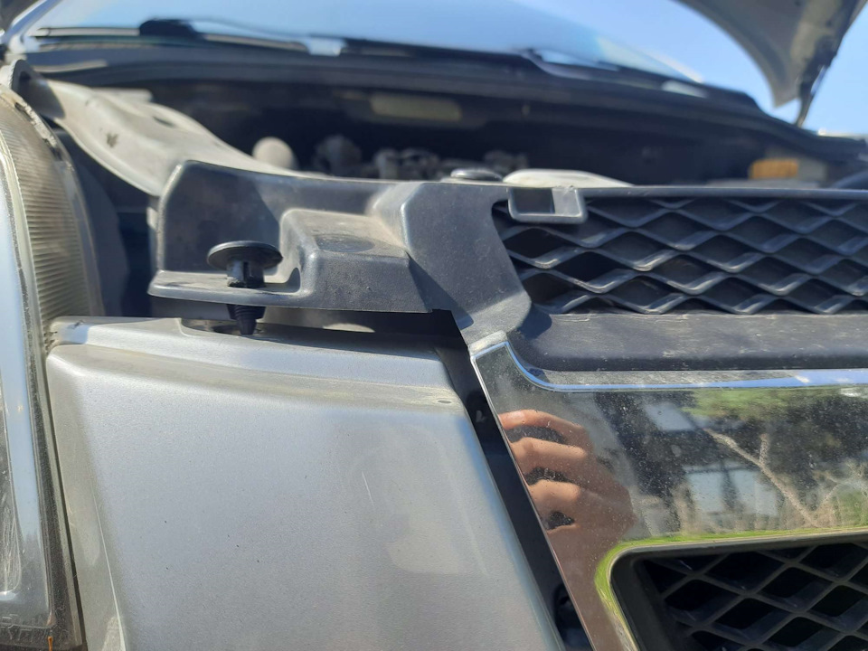 Кріплення решітки радіатора або Рай перфекціоніста Авео т250 4