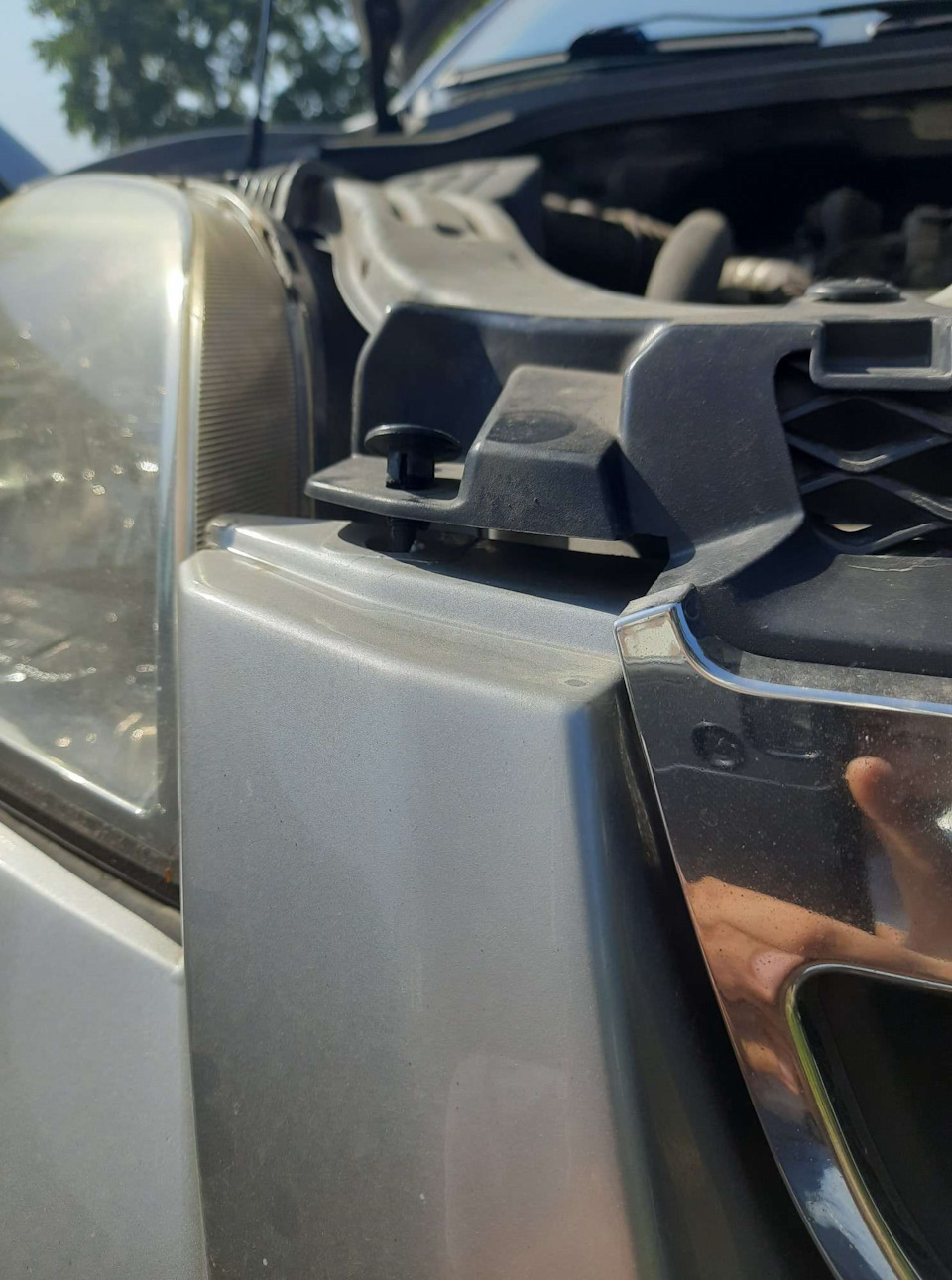 Кріплення решітки радіатора або Рай перфекціоніста Авео т250 5