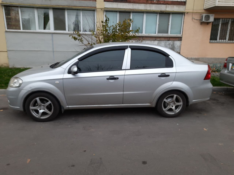 Покупка дисков на зиму, и переобувка Хулиганки (Авео Т250) 1