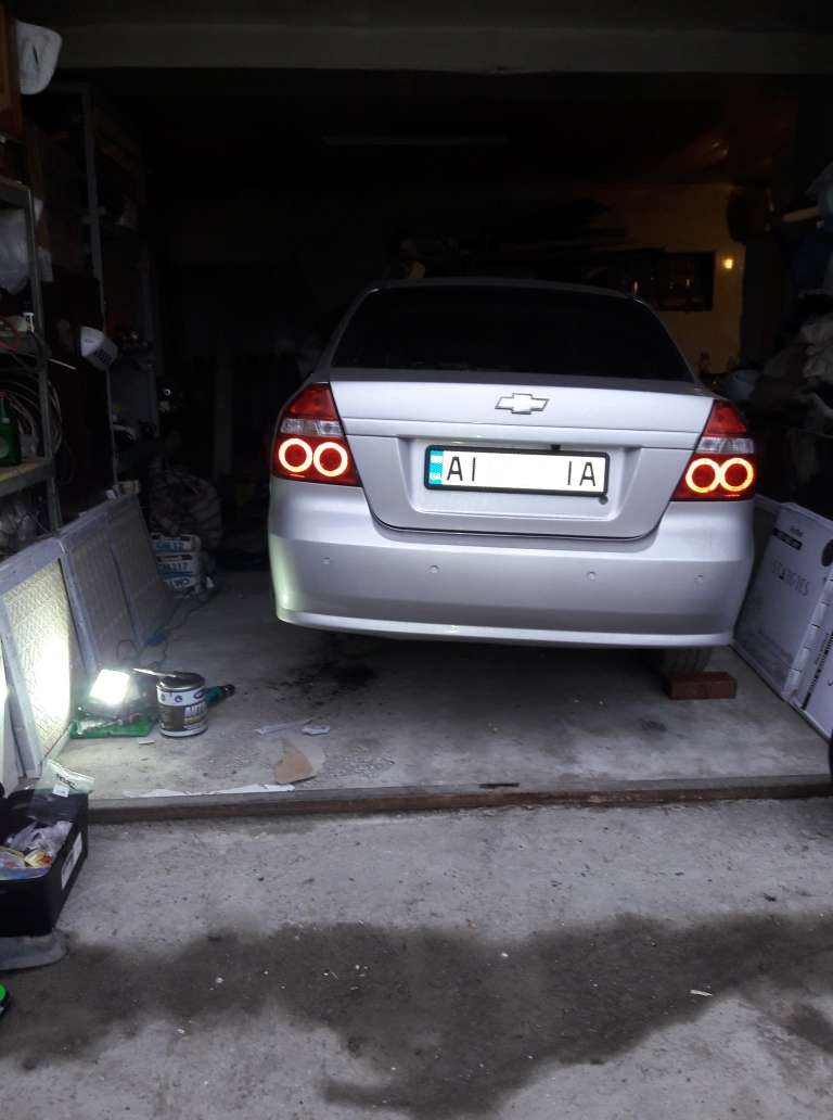 Встановлення підкрилок в Авео т250 2