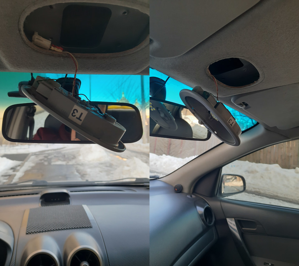 Ввічлива підсвітка салону в плафон Авео Т250 Хуліганка 4