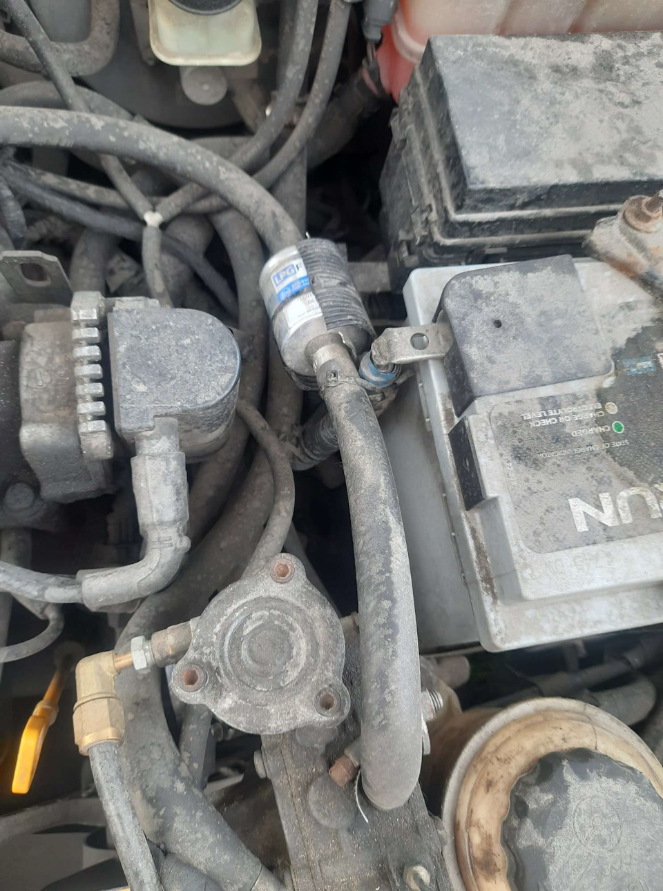 Заміна газових фільтрів на Авео т250 (Хуліганочка) 3