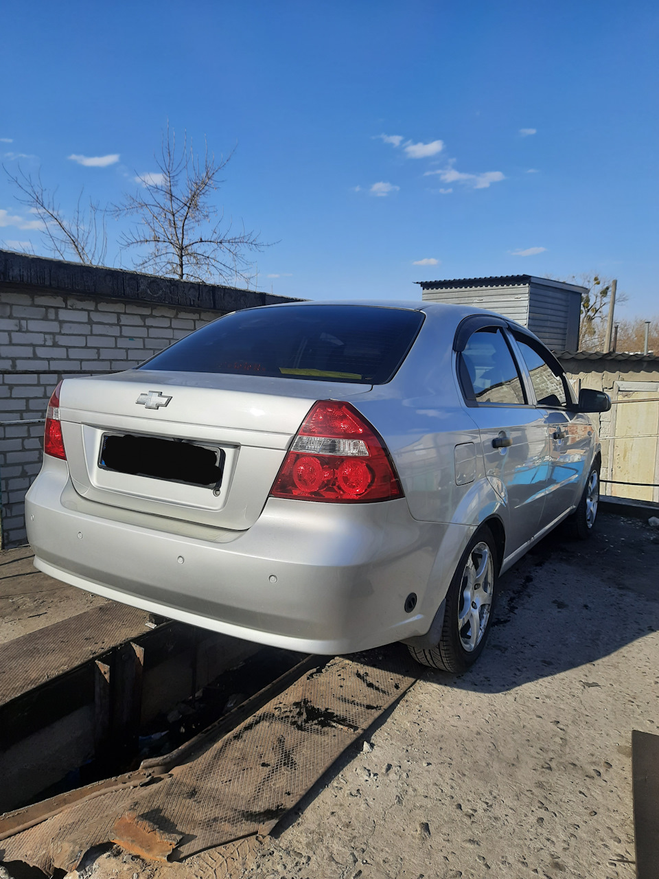 Заміна резонатора + глушника Bosal Авео Т250 Хуліганка 2