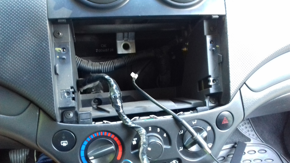 Заміна старої магнітоли, на 2din cyclon MP 7025 GPS 3