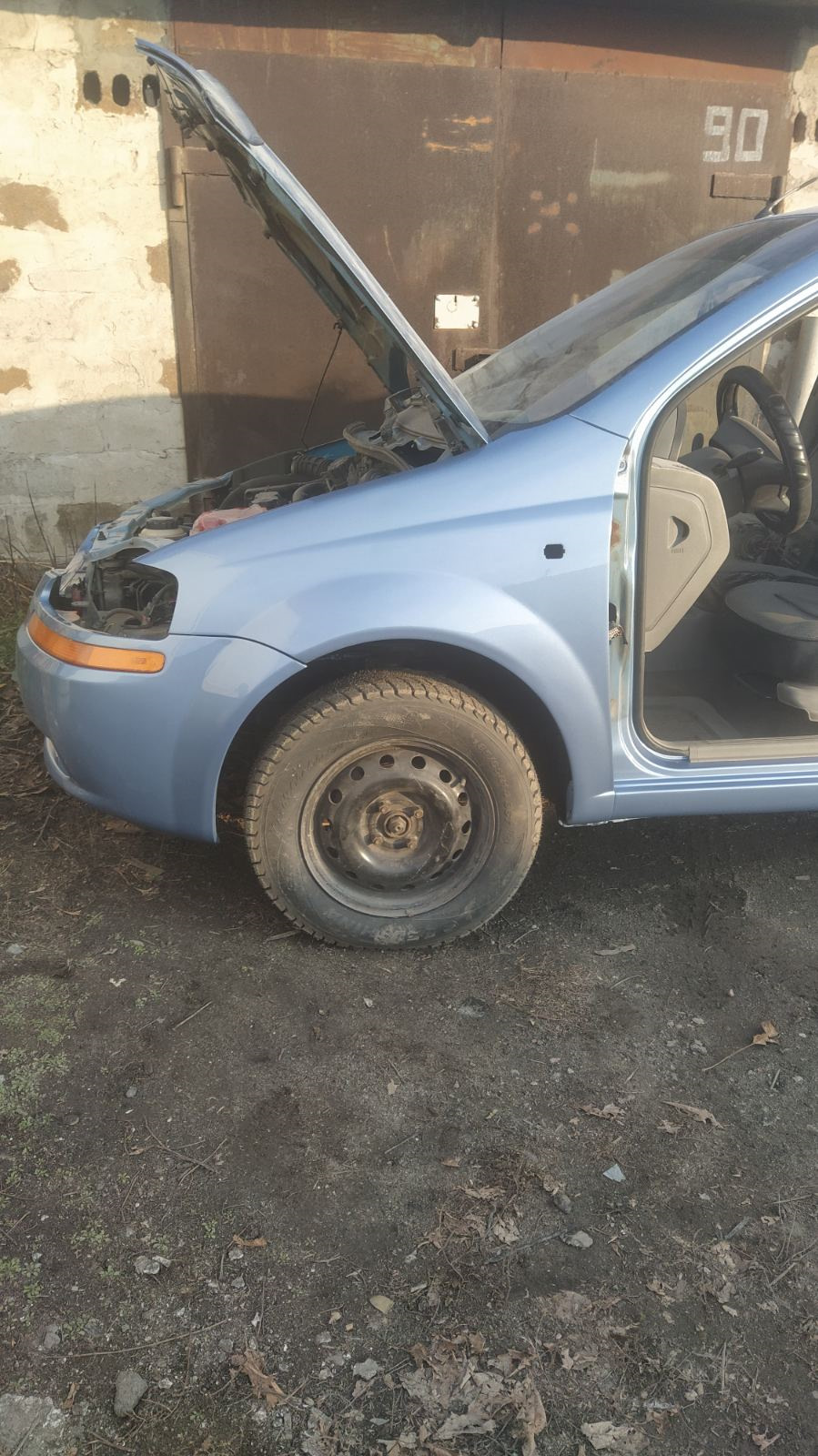 Фарбування Авео т200 частина 1 1