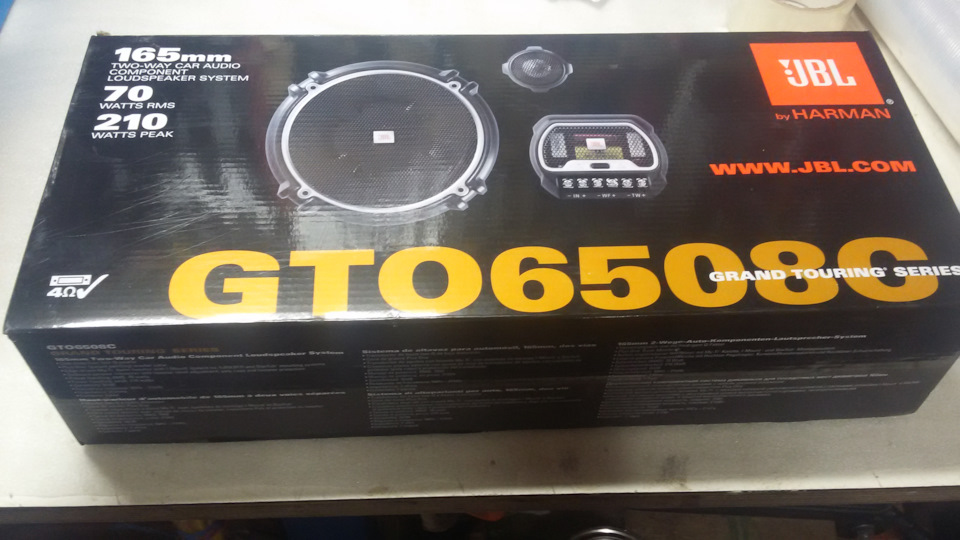 Акустика JBL GTO 6508C в передні двері 1