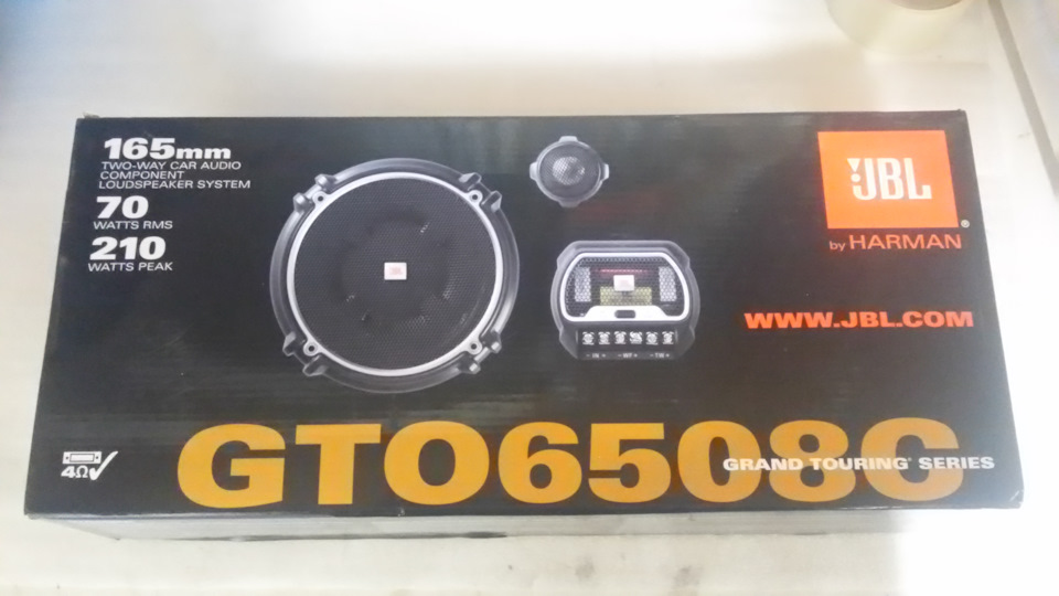 Акустика JBL GTO 6508C в передні двері 2