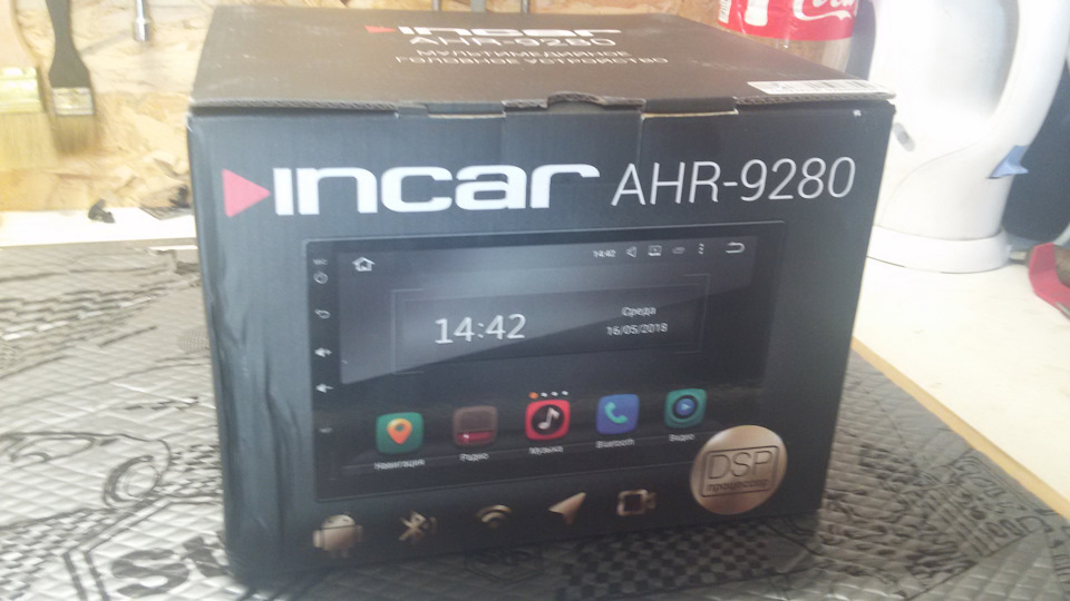 Чергова заміна магнітоли на INCAR AHR-9280 із DSP процесором 5
