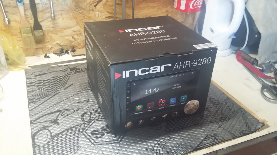 Чергова заміна магнітоли на INCAR AHR-9280 із DSP процесором 4
