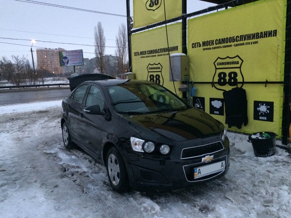 Самостійна автомийка взимку 3