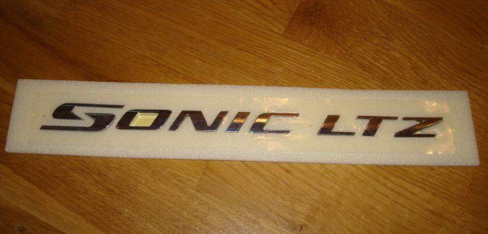Шильдік Sonic LTZ на Aveo New 2012 2