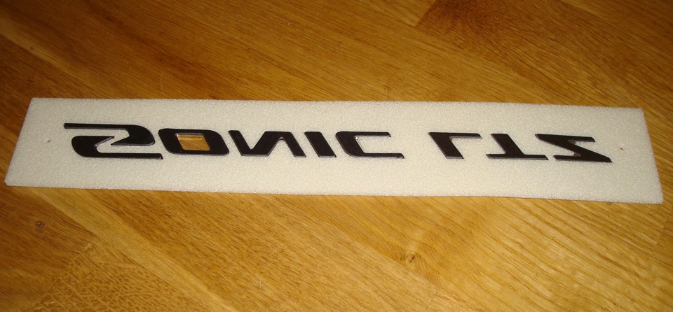 Шильдік Sonic LTZ на Aveo New 2012 3