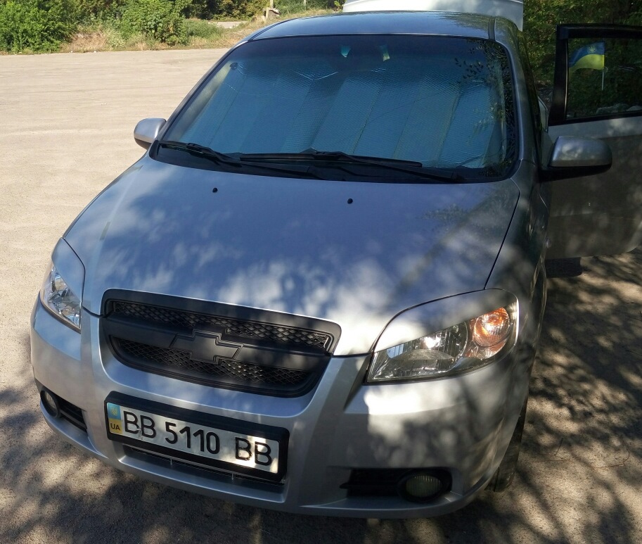 Рішітка радіатора в чорний мат. 3