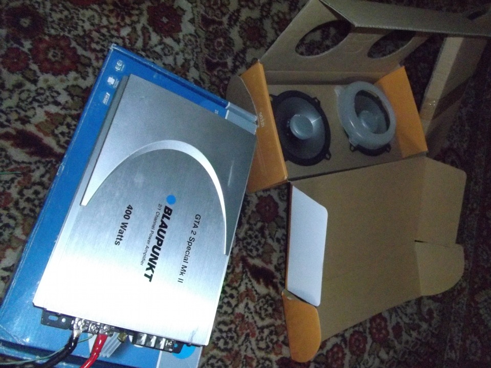 Blaupunkt GTA-2 Mk II + Infinity REF5032I 1