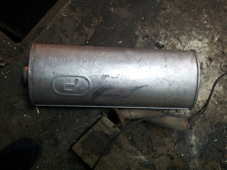 Вихлоп bosal від saab 2.3 turbo 2