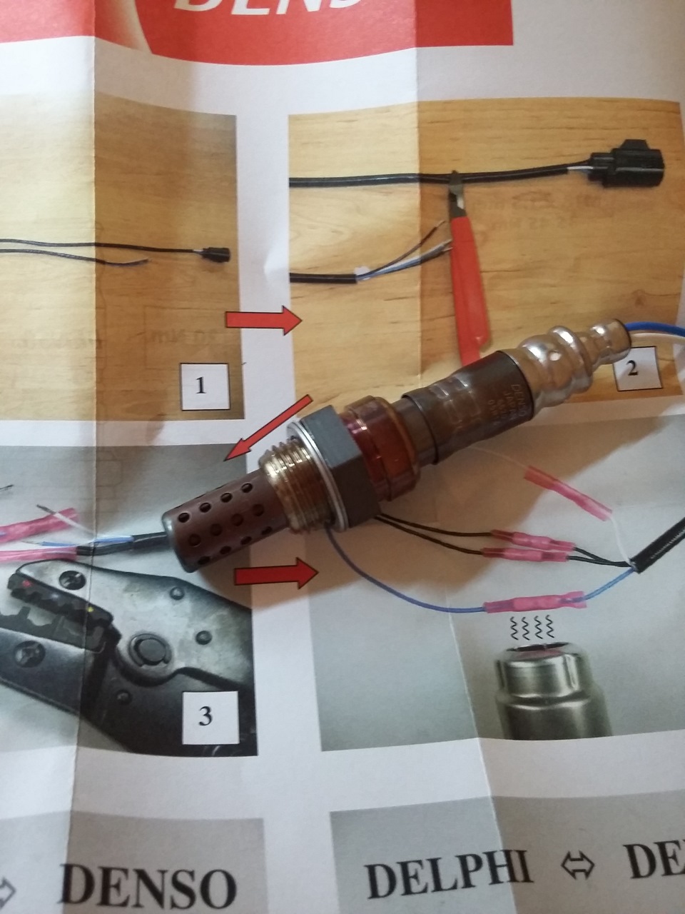 Замінив дохлу лямбду на універсальну Denso DOX 0123 2