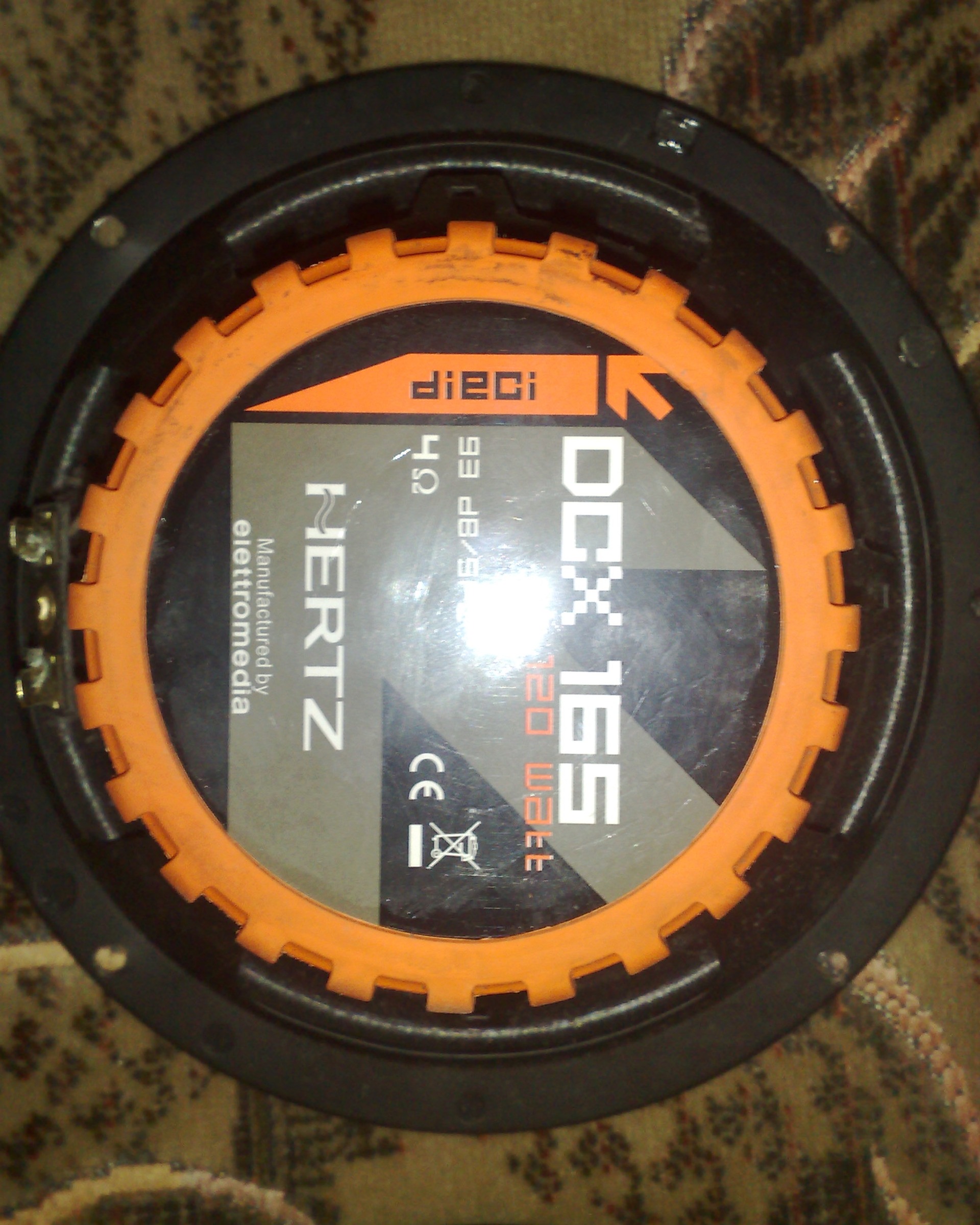 dcx 165 hertz у передні двері))) 5