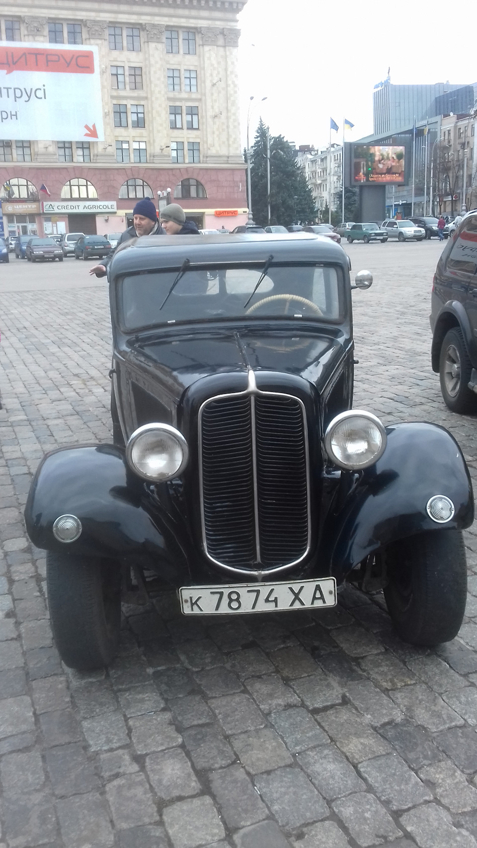 Ретро виставка в день автомобіліста 2
