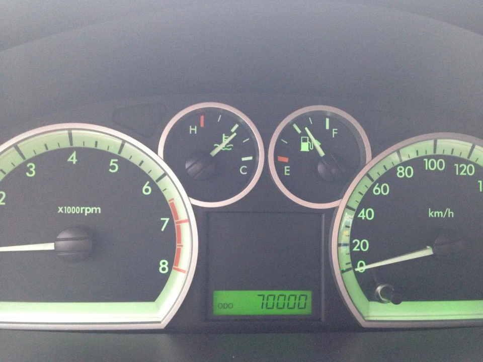 70000 пробігу