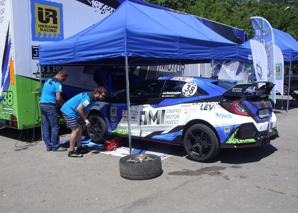 Поездка в Полтаву. Гонки TimeAttack 1