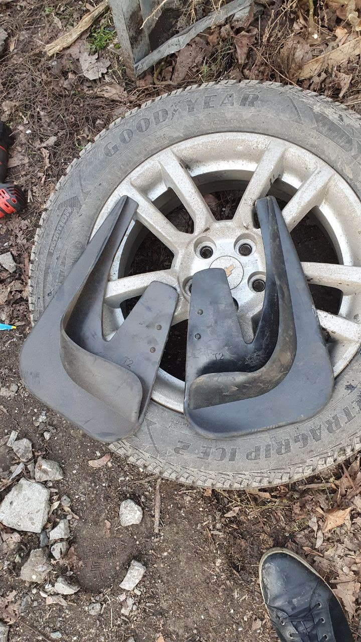 Встановлення задніх бризковиків 1