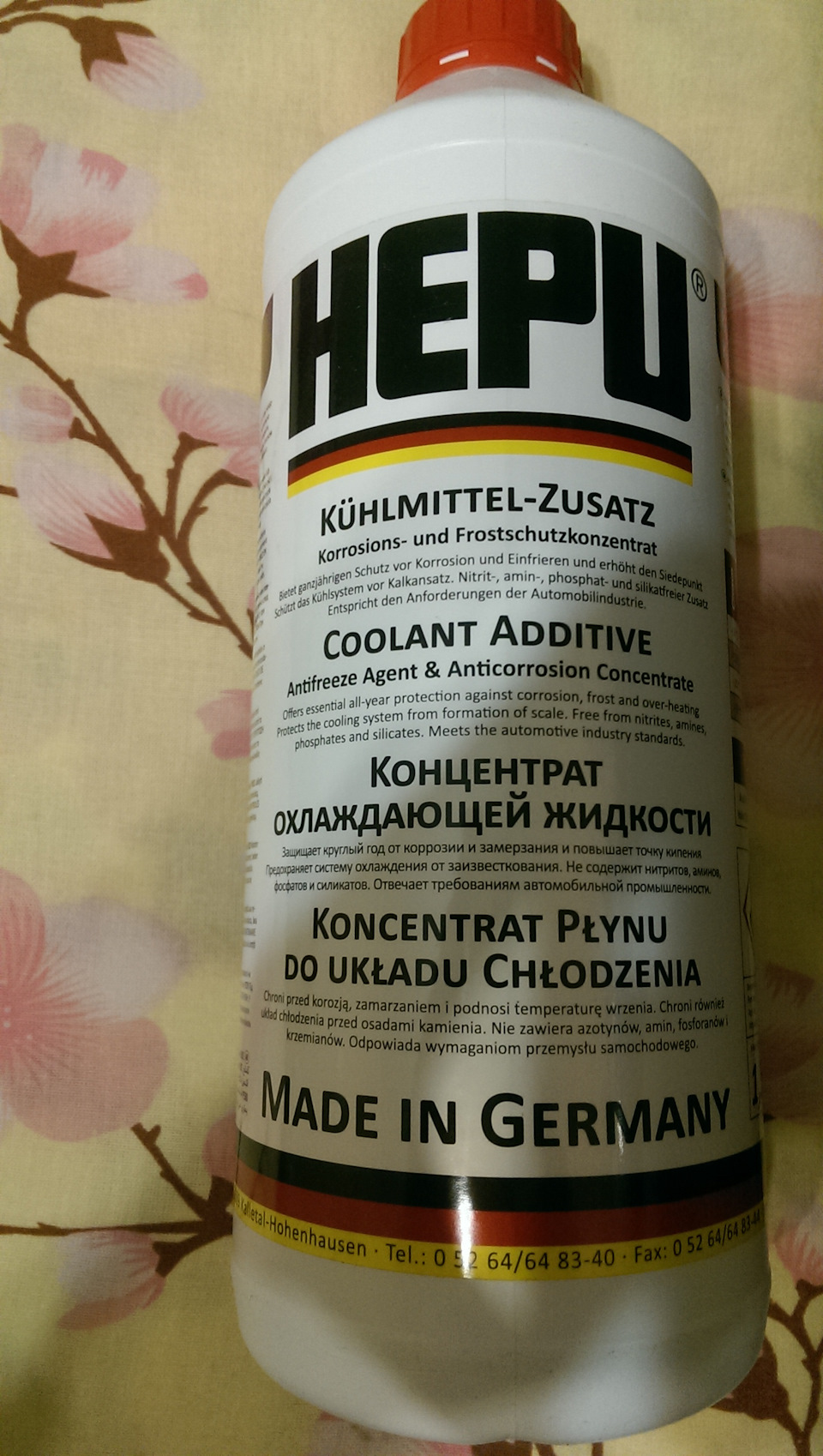Заміна антифризу на HEPU P999-G12 червоний (з промиванням системи) 2