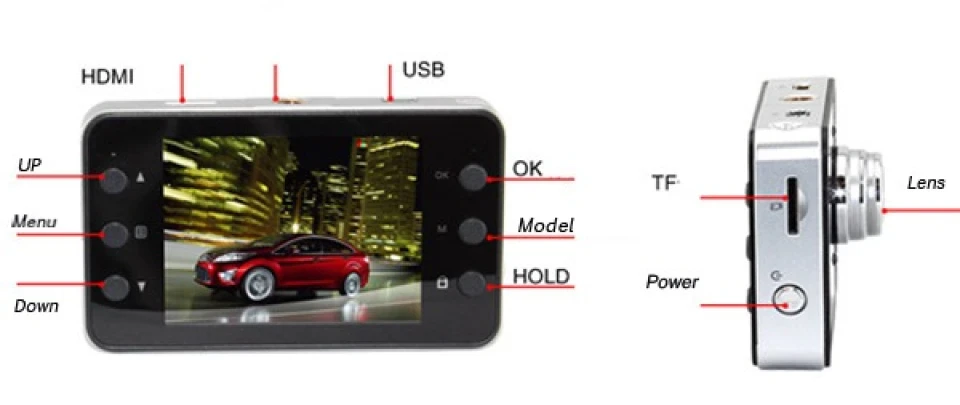 Реєстратор DVR K6000 fullHD