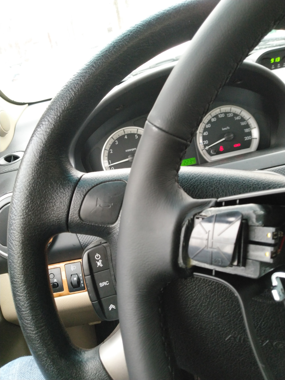 Шкіряне кермо з Lacetti (оригінал GM). 1