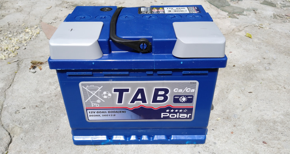 Новий акумулятор TAB 1