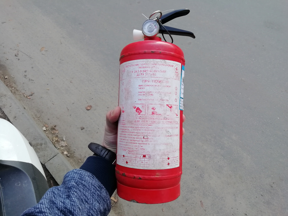 Заправка вогнегасника 1