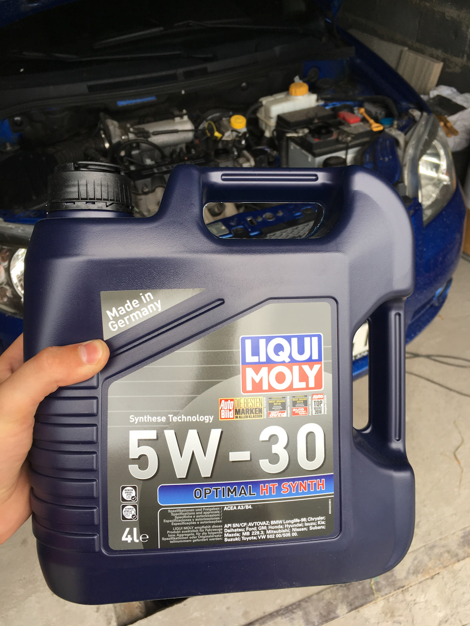 Заміна мастила LiquiMoly. Запис для себе. 1