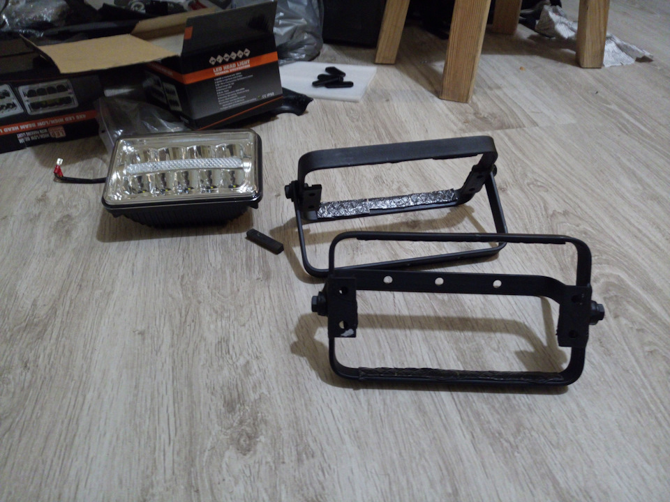 Встановлення LED фар 1
