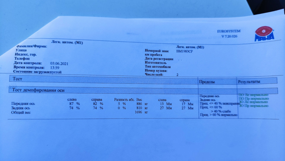 Діагностика амортизаторів та підвіски 3