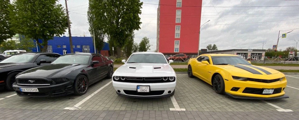 Перша зустріч Muscle CAR у нашому місті!