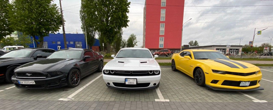 Перша зустріч Muscle CAR у нашому місті! 1