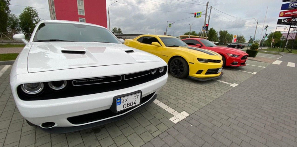 Перша зустріч Muscle CAR у нашому місті! 2
