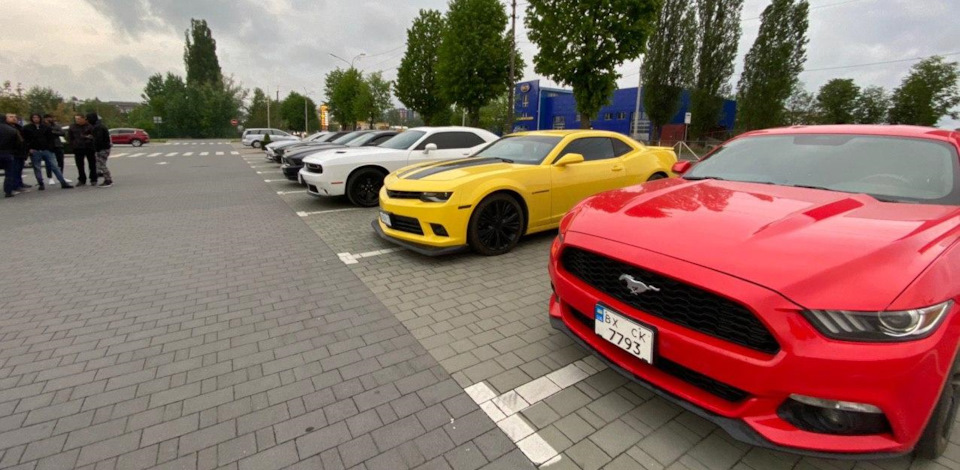 Перша зустріч Muscle CAR у нашому місті! 3