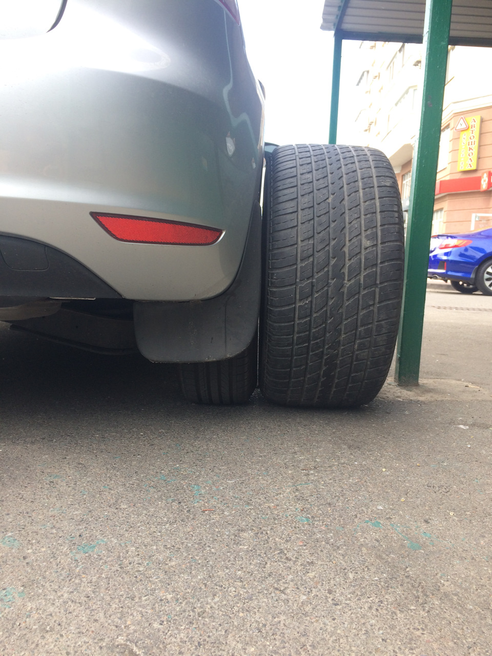 295 50 R15 як сховати валики в арку 3гена. 4