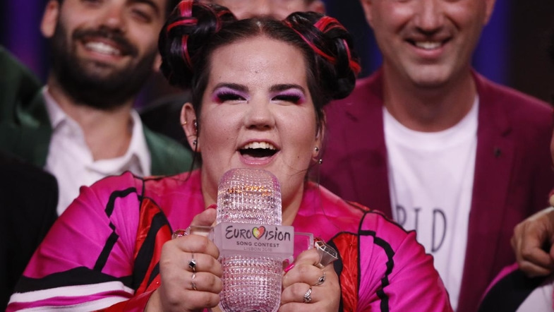 Ми знову на зйомках кліпу Netta - Bassa Sababa 1