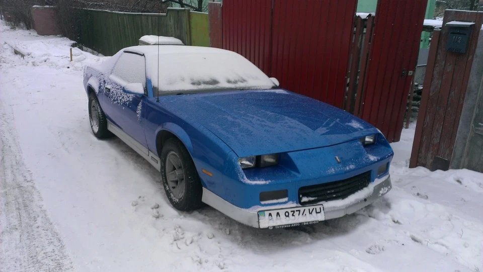 зима!